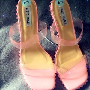 Steve Madden bling heels